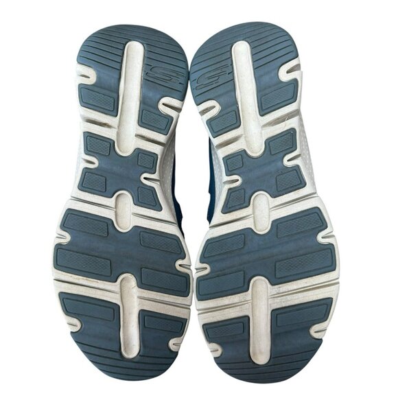 Skechers Womens Arch Fit Lucky Thought 149056 Blue Running Shoes Sneakers Sz 10 - Picture 8 of 9